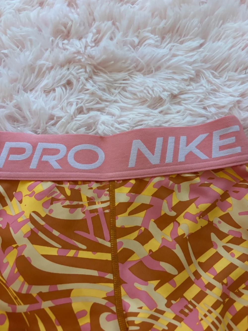 Nike Pro Multicolor Biker Shorts